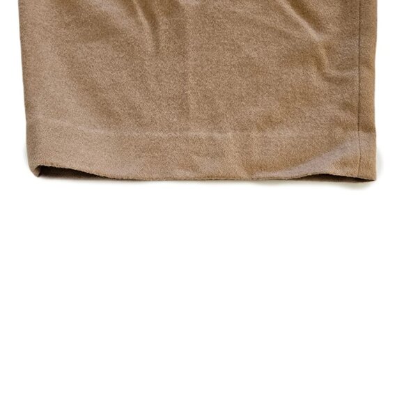 Lafayette 148 Camel Hair Cooper Pleated Barrel Leg Ankle Pant Camel 14 - Picture 6 of 15